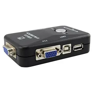 KVM перемикач Voltronic YT-KVM SWITCH 2-портовий USB