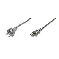 Кабель питания Digitus AK-440115-012-S CEE 7/7 (Typ-F) C5 M/F, 1.2m