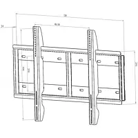 Крепление для телевизора KSL WM4P фиксированное
