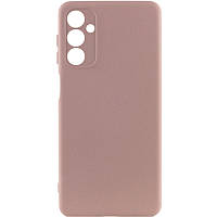 Чохол TPU GETMAN Liquid Silk Full Camera для Samsung Galaxy M23 5G Рожевий / Pink Sand