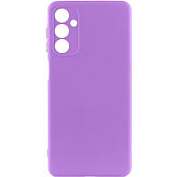 Чохол TPU GETMAN Liquid Silk Full Camera для Samsung Galaxy M23 5G Фіолетовий / Purple
