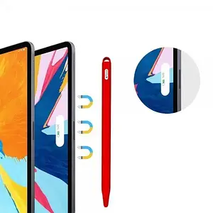 Чохол для стилуса GOOJODOQ Hybrid Ear 4001055094286 Red (Apple Pencil 2, TPU)