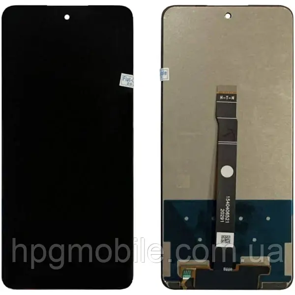 Дисплей Huawei P Smart 2021/Honor 10X Lite/Y7a модуль (екран,сенсор) оригінал, Чорний, фото 1