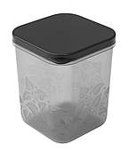 Контейнер для сипучих продуктів 300 мл димчастий (Боніпласт) 70*70*88 мм