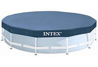 Intex 28032 тент (крышка для бассейна) для каркасного бассейна диаметр 457см из высококачественного ПВХ