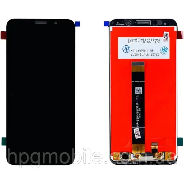 Дисплей для Huawei Y5p 2020/Honor 9S модуль (екран, сенсор) Чорний, фото 1