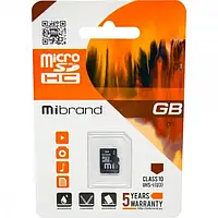 Карта памяти Mibrand MICDHU3/128GB 128GB microSDXC UHS-I U3