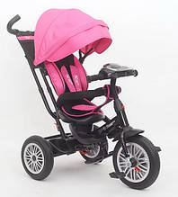 KMTR2406 Велосипед 3-колісний гумові колеса 12" і 10" з гальмом, пультом