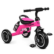 KMM3648-6 Велосипед 3-колісний EVA, пляшечка, накладка на сидіньє, ручка-переноска, малиновий