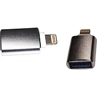 Переходник VALUE S0999 Lightning (тато) - USB (мама) Silver