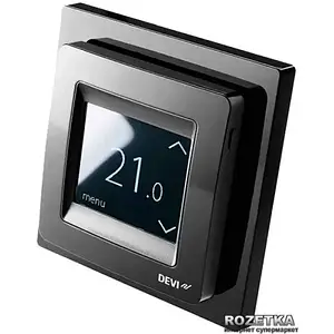 Терморегулятор Devia DEVIreg Touch Black (140F1069)
