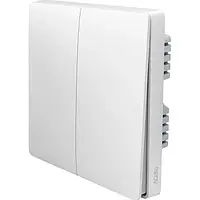 Выключатель Aqara Smart Wall Switch H1 WS-EUK02 White 2-Button