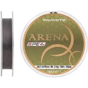 Рибальській шнур Favorite Arena PE 4x 16931093 Gray Silver