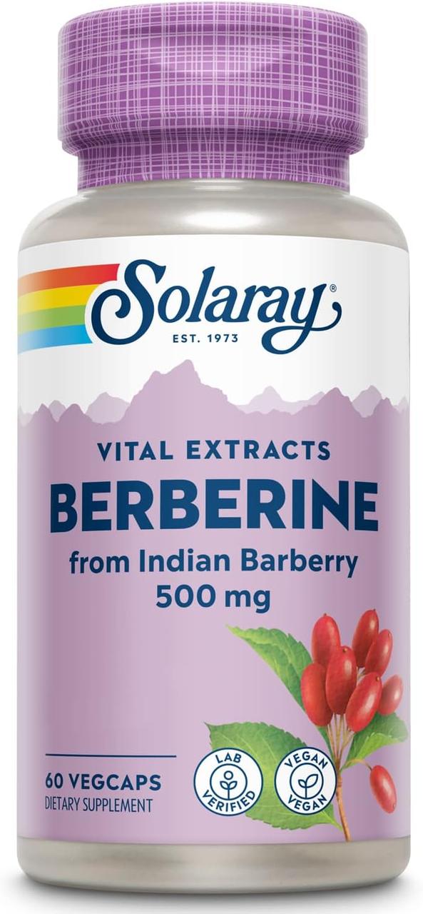 Solaray Berberine (500mg) 60 VegCaps, фото 1