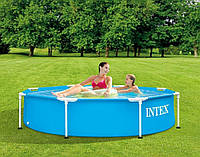 Intex 28205 (Диаметр 244 x Высота 51см) Каркасный бассейн Metal Frame Pool