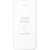 Внешний портативный аккумулятор PowerPlant PB930531 20000mAh White 5W