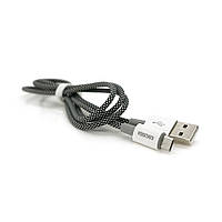 Кабель iKAKU KSC-723 GAOFEI smart charging cable for micro, Black, длина 1м, 2.4A, BOX p