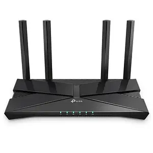 Маршрутизатор TP-Link ARCHER AX23 Black AX1800 4xGE LAN 1xGE WAN MU-MIMO OFDMA WPA3