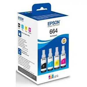 Комплект чорнил для принтера Epson B/C/M/Bk 4 * 70г (C13T66464A)