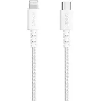 Дата-кабель Anker Powerline Select + USB-C to Lightning - 0.9 м V3 White