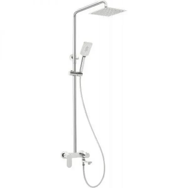 Душова система Deante Alpinia зі змішувачем для ванни, душ - 1 функц., кріпл. -