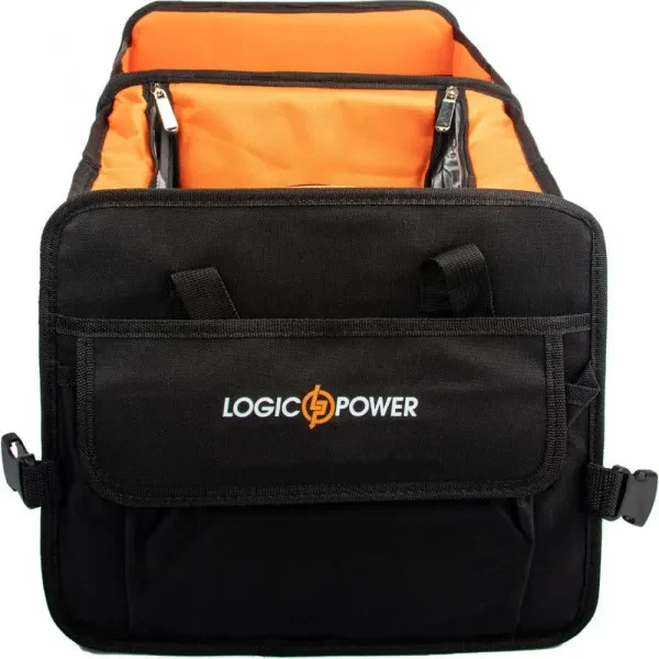 Автомобільний органайзер LogicPower (LP13671) Black Orange з охолоджувальним відсіком