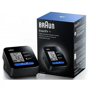 Тонометр Braun BPM ExactFit 1 BUA5000EUV1AM Black