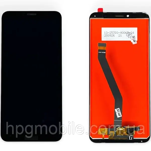 Дисплей для Huawei Y6 2018/Y6 Prime 2018/Honor 7A Pro/Honor 7C модуль (екран,сенсор) оригінал, Чорний, фото 1