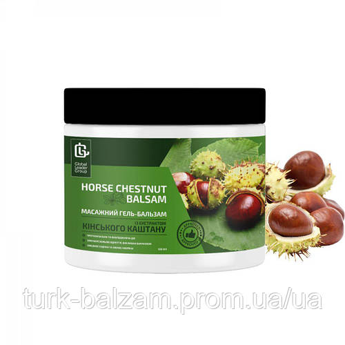 Массажный гель-бальзам с экстрактом каштана "Horse Chestnut Balsam" при ...