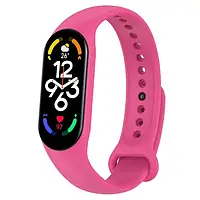 Ремінець для фітнес-браслету BeCover для Xiaomi Mi Smart Band 7 Hot Pink (707490)