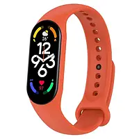 Ремінець для фітнес-браслету BeCover для Xiaomi Mi Smart Band 7 Orange (707482)