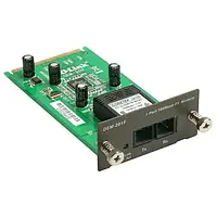 Модуль для свечи D-Link DES-3018/3026 1 порт 100Base-FX (DEM-201F)