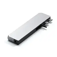 USB-хаб Satechi Pro Hub Max Silver (ST-UCPHMXS) для ноутбука