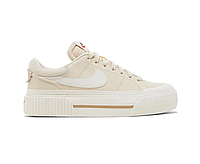 Кроссовки Nike Wmns Court Legacy Lift 'Pearl White'