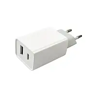 Адаптер питания для телефона Mibrand MI-206C White Travel Charger