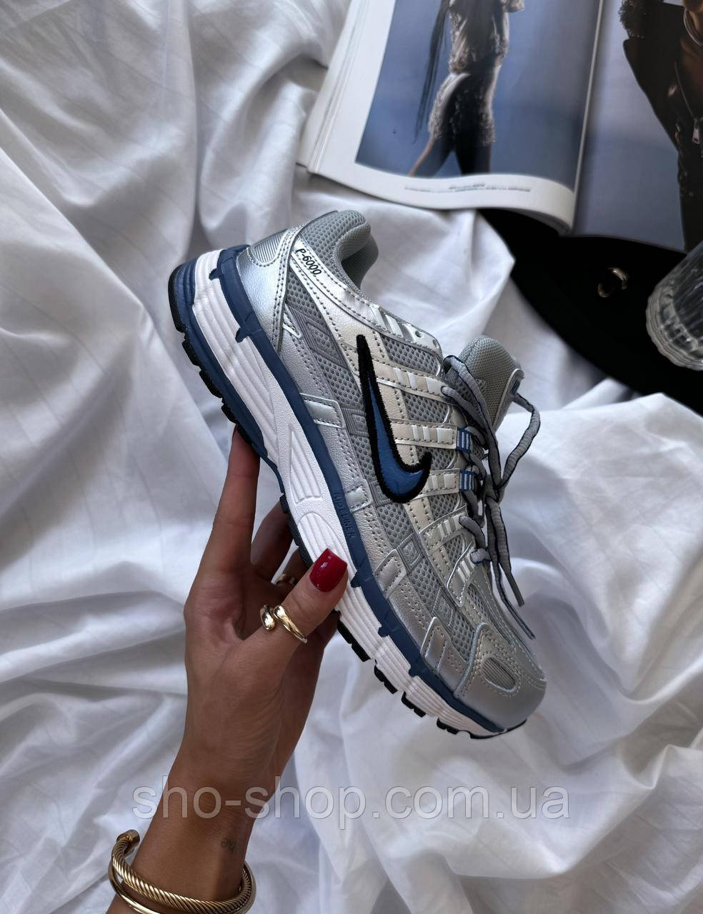 Кросівки Nike P - 6000 Silver Blue