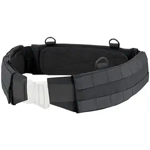 Тактичний пояс Condor SLIM BATTLE BELT 121160-002-L Black із системою Моллі, без ременя