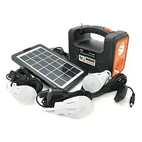 Фонарь-прожектор Voltronic GS-902P Solar, радио (внутр. антенна)+ Bluetooth колонка