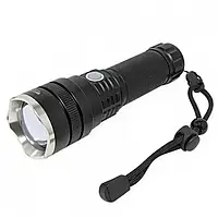 Фонарик Bailong BL-A75-P90 3 режима , Zoom, USB кабель