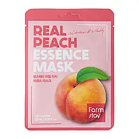 Маска с экстрактом персика Farmstay Real Peach Essence Mask 23 мл