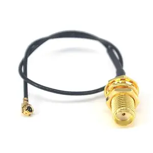 Антенний перехідник Tiras SMA-jack 6.2мм (Female) - U.FL 3мм (IPEX)