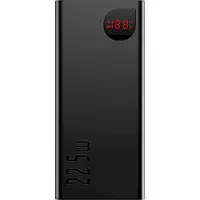 Внешний портативный аккумулятор Baseus Adaman Metal Digital 10000mAh Black 22.5W (PPAD070001)