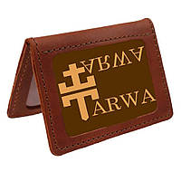 Обложка для водительских документов удостоверений ID паспорта TARWA RB-5511-4sa Коньячный KP, код: 8345764
