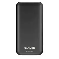 Внешний портативный аккумулятор Canyon PB-301 30000mAh Black 20W (CNE-CPB301B)