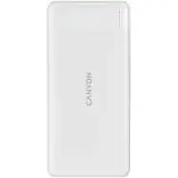 Внешний портативный аккумулятор Canyon PB-109 10000mAh White 20W