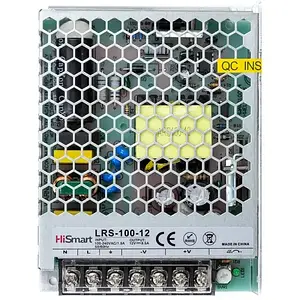 Блок живлення для освітлення HiSmart LRS-100-12 12V, 8.5A, 100W