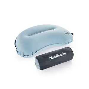 Надувна подушка Naturehike Sponge Pillow New NH20ZT006 Blue