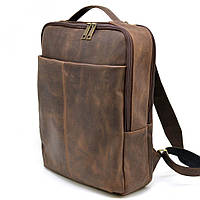 Кожаный мужской рюкзак Коричневый RC-7280-3md 39 × 29 × 9 HH, код: 6832724