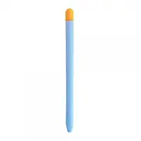 Чехол для стилуса GOOJODOQ Matt 2 Golor TPU для стілуса Apple Pencil 2 Blue Orange (1005002071193896BO)