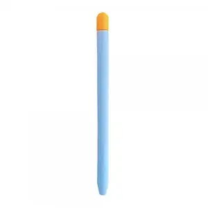 Чохол для стилуса GOOJODOQ Matt 2 Golor TPU для стілуса Apple Pencil 2 Blue Orange (1005002071193896BO)